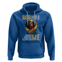 Black History Month Hoodie African Women God Designed Created Blessed Me - Wonder Print Shop