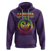 Black History Month Hoodie Sankofa Learn From The Past African Bird - Wonder Print Shop