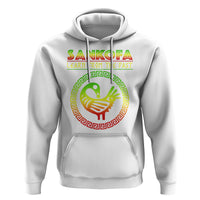 Black History Month Hoodie Sankofa Learn From The Past African Bird - Wonder Print Shop