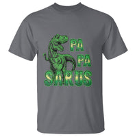 Papasaurus Funny Dinosaur Father's Day T Shirt - Wonder Print Shop