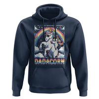 Dadacorn Funny Unicorn Father's Day Hoodie - Wonder Print Shop