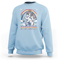 Dadacorn Funny Unicorn Father's Day Sweatshirt - Wonder Print Shop