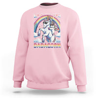Dadacorn Funny Unicorn Father's Day Sweatshirt - Wonder Print Shop