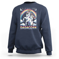 Dadacorn Funny Unicorn Father's Day Sweatshirt - Wonder Print Shop