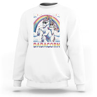 Dadacorn Funny Unicorn Father's Day Sweatshirt - Wonder Print Shop