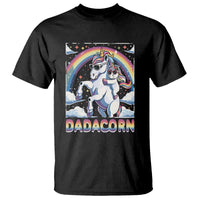 Dadacorn Funny Unicorn Father's Day T Shirt - Wonder Print Shop