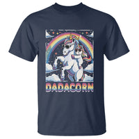 Dadacorn Funny Unicorn Father's Day T Shirt - Wonder Print Shop
