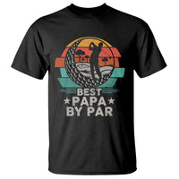 Golf Dad T Shirt Funny Best Papa By Par Golf Player Dad Father's Day - Wonder Print Shop