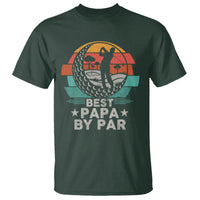 Golf Dad T Shirt Funny Best Papa By Par Golf Player Dad Father's Day - Wonder Print Shop