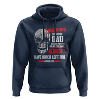 Autism Awareness Hoodie Warning This Autism Dad Uses His Patience On His Children Father's Day - Wonder Print Shop