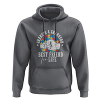 Autism Awareness Hoodie Grandpa Grandson Best Friend For Life Father's Day - Wonder Print Shop