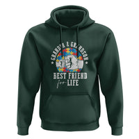 Autism Awareness Hoodie Grandpa Grandson Best Friend For Life Father's Day - Wonder Print Shop