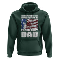 Father's Day Hoodie I Once Protected Him Now He Protects Me Proud Army Dad - Wonder Print Shop