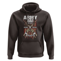 Father's Day Hoodie Army Dad Most People Never Meet Their Heros I Raised Mine - Wonder Print Shop