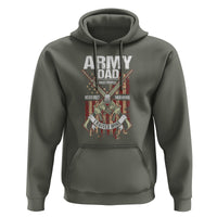 Father's Day Hoodie Army Dad Most People Never Meet Their Heros I Raised Mine - Wonder Print Shop