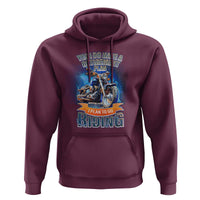 Retirement Plan Motorcycle Lover Hoodie I Plan To Go Riding Rider - Wonder Print Shop
