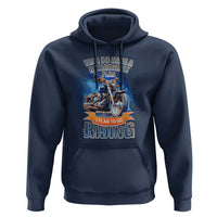Retirement Plan Motorcycle Lover Hoodie I Plan To Go Riding Rider - Wonder Print Shop