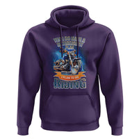 Retirement Plan Motorcycle Lover Hoodie I Plan To Go Riding Rider - Wonder Print Shop