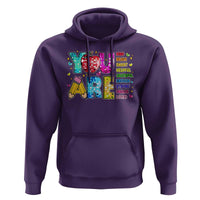 Teacher Hoodie You Are Kind Brave Smart - Wonder Print Shop