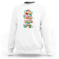 Teacher Sweatshirt Take Chances Make Mistakes Get Messy - Wonder Print Shop