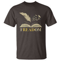 Book Lover T Shirt Reading Freadom Against Book Bans - Wonder Print Shop