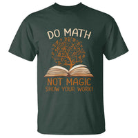 Math Teacher T Shirt Do Math Not Magic - Wonder Print Shop