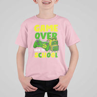Funny Game Over Back To School T Shirt For Kid - Wonder Print Shop