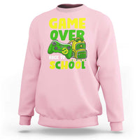 Funny Game Over Back To School Sweatshirt - Wonder Print Shop