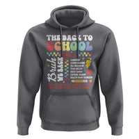 Funny The Back To School Tour Hoodie - Wonder Print Shop