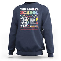 Funny The Back To School Tour Sweatshirt - Wonder Print Shop