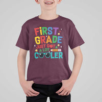Funny First Grade T Shirt For Kid Just Got A Lot Cooler - Wonder Print Shop