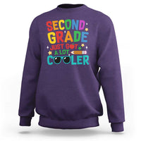 Funny Second Grade Sweatshirt Just Got A Lot Cooler - Wonder Print Shop