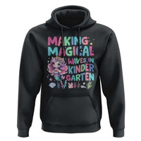Kindergarten Mermaid Unicorn Hoodie Making Magical Waves In Kindergarten - Wonder Print Shop