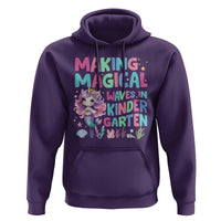 Kindergarten Mermaid Unicorn Hoodie Making Magical Waves In Kindergarten - Wonder Print Shop