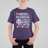 Kindergarten Mermaid Unicorn T Shirt For Kid Making Magical Waves In Kindergarten - Wonder Print Shop