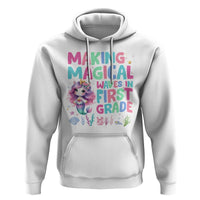 1st Grade Mermaid Unicorn Hoodie Making Magical Waves In First Grade - Wonder Print Shop