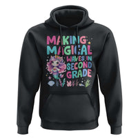 2nd Grade Mermaid Unicorn Hoodie Making Magical Waves In Second Grade - Wonder Print Shop
