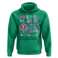 2nd Grade Mermaid Unicorn Hoodie Making Magical Waves In Second Grade - Wonder Print Shop