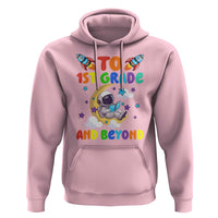 Funny 1st Grade Outer Space Hoodie To Frist Grade And Beyond Astronaut - Wonder Print Shop