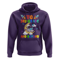 Funny 3rd Grade Outer Space Hoodie To Third Grade And Beyond Astronaut - Wonder Print Shop