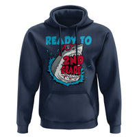 Funny Shark Ready To Attack 2nd Grade Hoodie - Wonder Print Shop