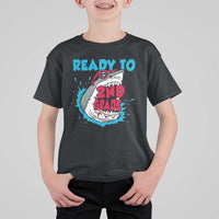 Funny Shark Ready To Attack 2nd Grade T Shirt For Kid - Wonder Print Shop