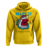 Funny Shark Ready To Attack 3rd Grade Hoodie - Wonder Print Shop