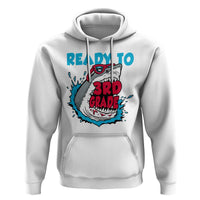 Funny Shark Ready To Attack 3rd Grade Hoodie - Wonder Print Shop