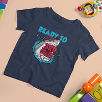 Funny Shark Ready To Attack 3rd Grade T Shirt For Kid - Wonder Print Shop