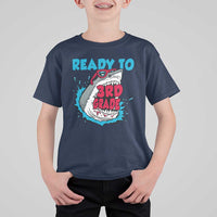 Funny Shark Ready To Attack 3rd Grade T Shirt For Kid - Wonder Print Shop