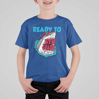 Funny Shark Ready To Attack 5th Grade T Shirt For Kid - Wonder Print Shop