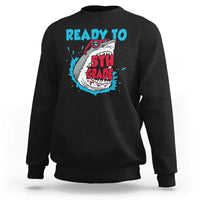 Funny Shark Ready To Attack 5th Grade Sweatshirt - Wonder Print Shop
