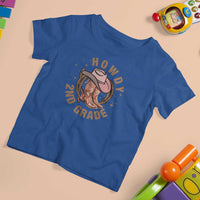 Funny Howdy 2nd Grade Cowboy T Shirt For Kid - Wonder Print Shop