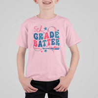 5th Grade Baseball Player T Shirt For Kid Batter Up Back To School - Wonder Print Shop